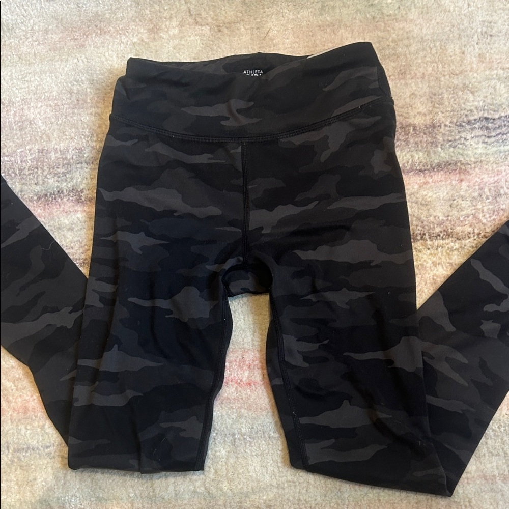 Athleta Kids Dark Camouflage Leggings